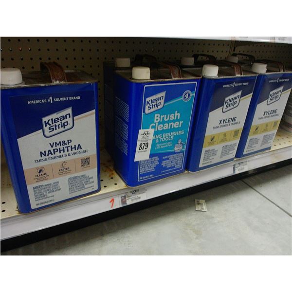 7-Brush Cleaner, Xylene, Napatha - 7 X $