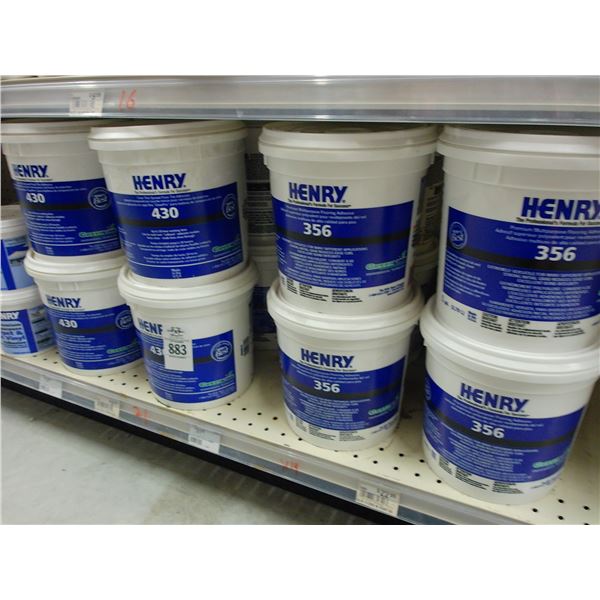 Henry Carpet Adhesive, Floor Tile Adhesive - Bottom Shelf - 36