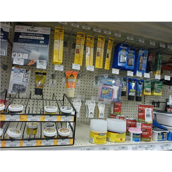 Blend Fill Pencils, Plastic Wood, Putty Filler, Glazing