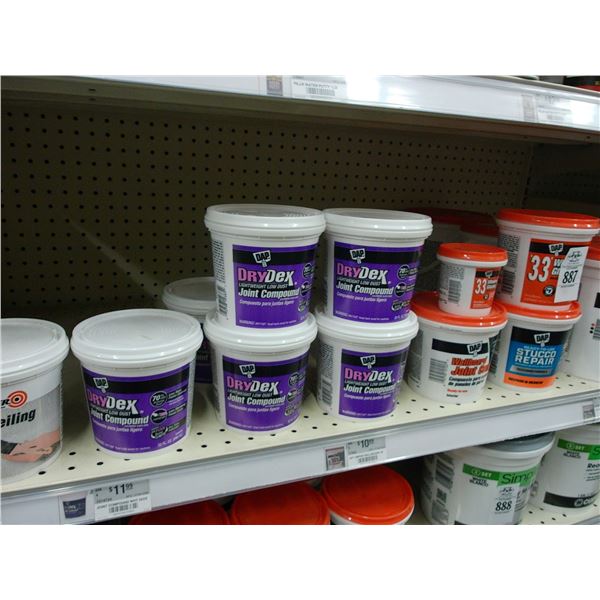 Joint Compound, Stucco Patch