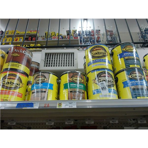 28-Cabot Stain Gal. - 28 X $