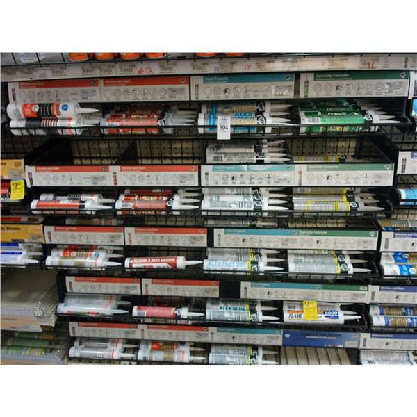 Large Lot of Silicone/Chaulk