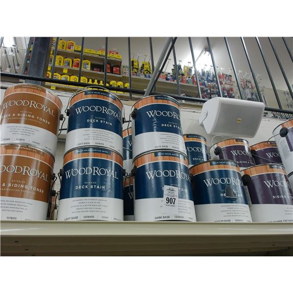 29-Wood Royal Deck Stain Gal. - 29 X $