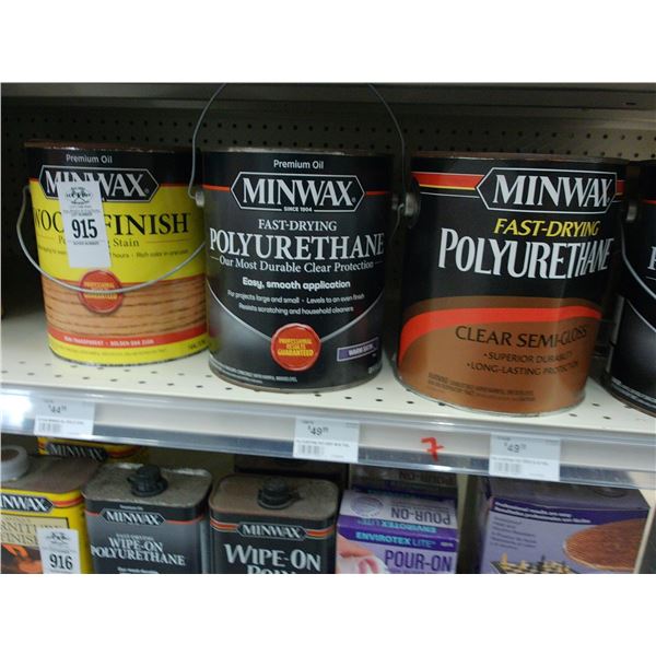 Poly Urethane Gal. 7, Timber Oil Aeresols - 12