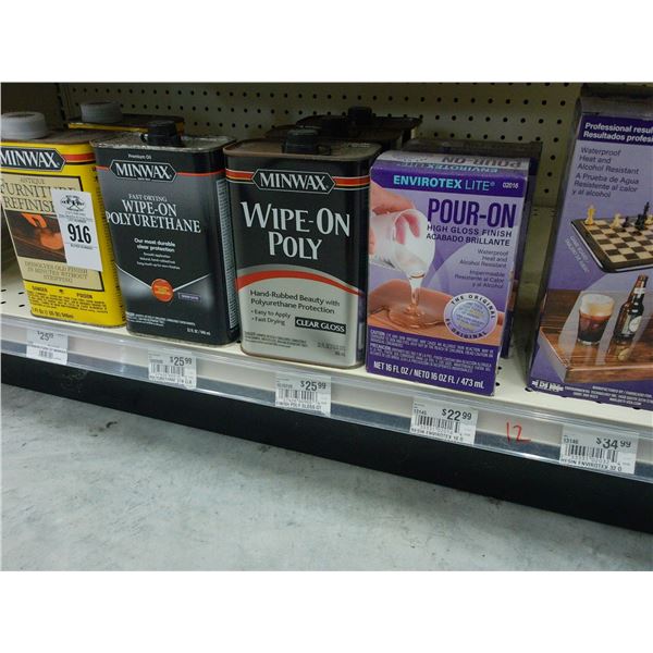 Poly Urethane/Teak Oil - 14