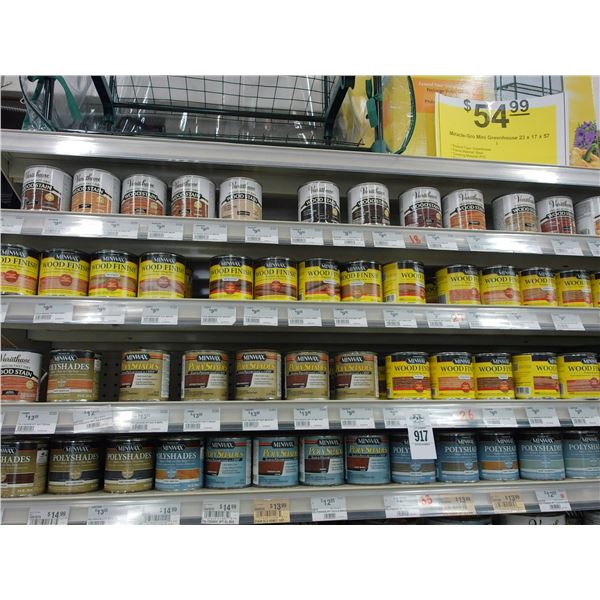 3.5 oz. Wood Stain - 4 Shelves