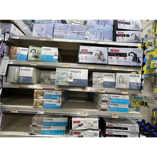 9-Moen Bathroom Faucets - 9 X $