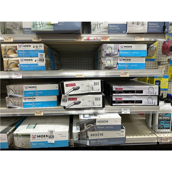 6-Moen/Delta Kitchen Faucets - 6 X $