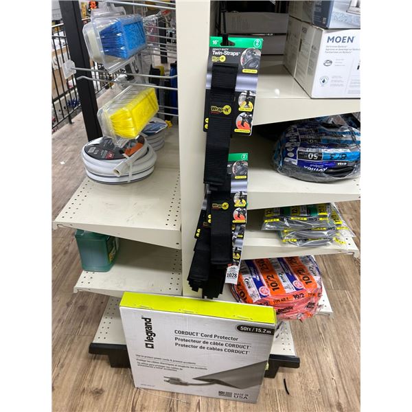 16"  Heavy Duty Twin Straps 2-Pk  5, Legrand Conduct Cord Protector 50'