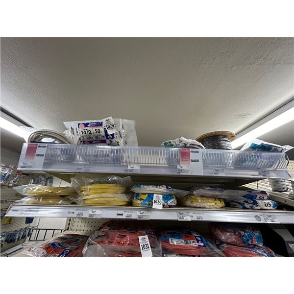 Asst. Romex/Boxed Wire - Top Shelf