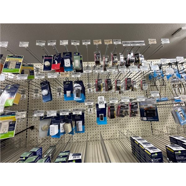 GB/Leviton Toggle Switches, Light Switches, Plug In Switches on Pegs