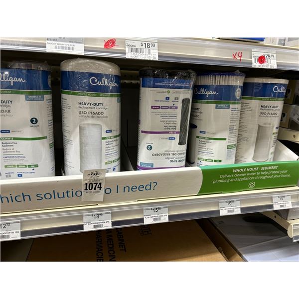 Asst. Culligan Water Filters
