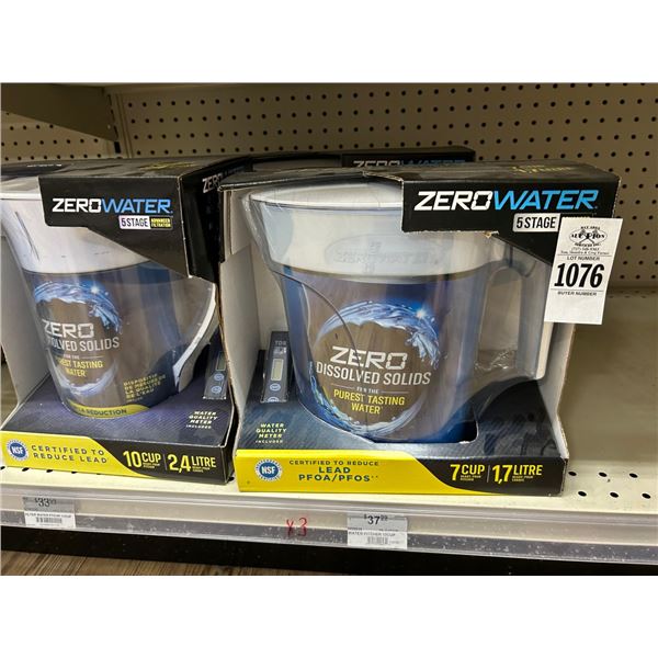 3-Zero Water Filter System - 3 X $