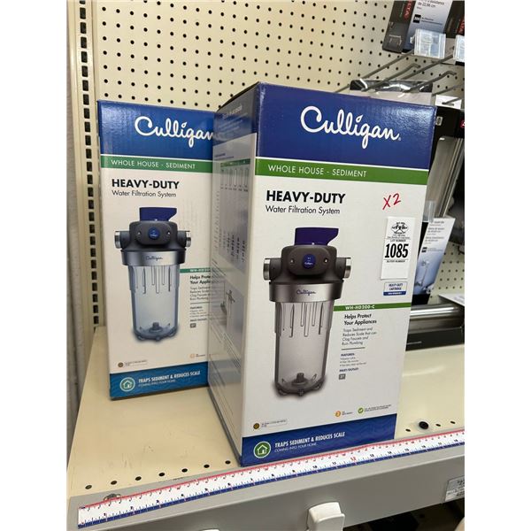 2-Culligan Heavy Duty Water Filtration - 2 X $