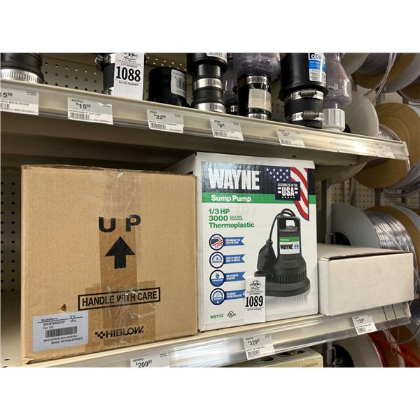 Sump Pumps 2, Piggy Back Switch