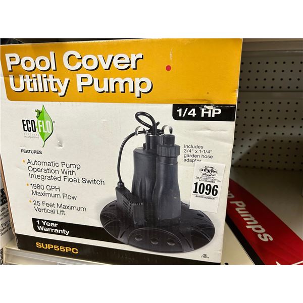 Echo  1/4  HP  Utility Pump