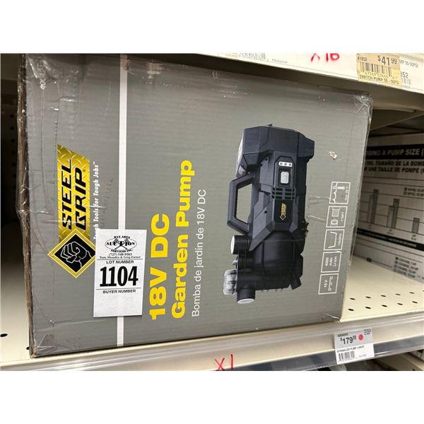 Steel Grip 18V  DC Garden Pump