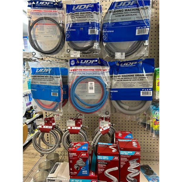 Washing Machine Hose Kits, Dry Vent Kits