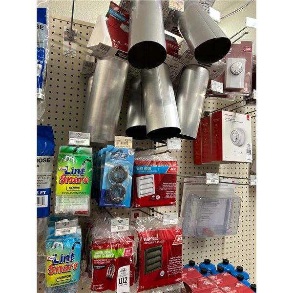 Dry Vents, Hoods, Lint Traps, Hose Clamps