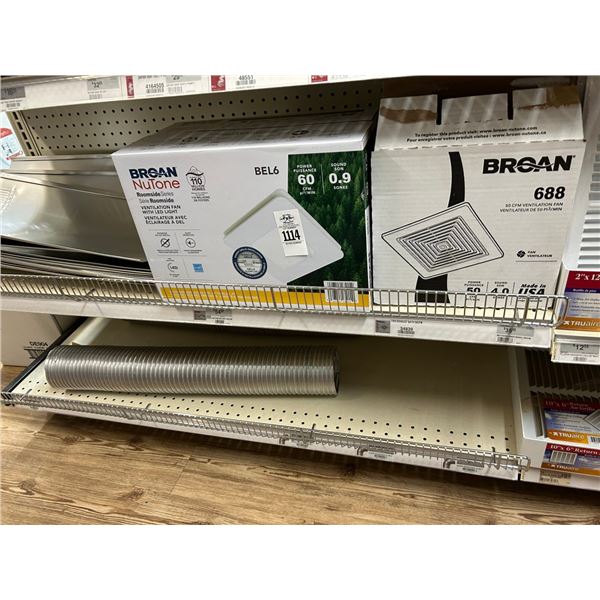 Broan Bathroom Vent Fans 2, Dry Vent Hose