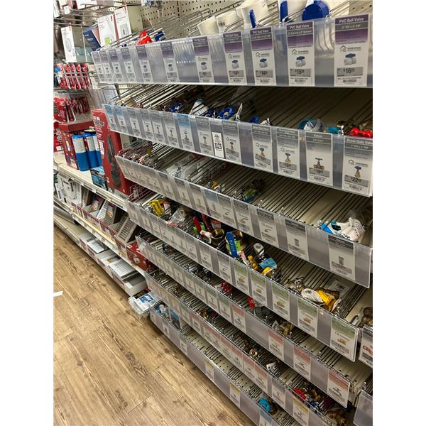 Asst. Plumbing Valves - 7 Shelves