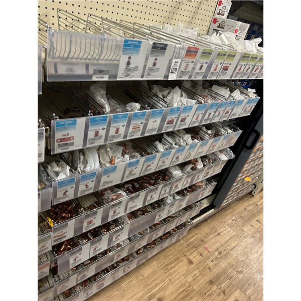 Asst. Copper Fittings - 7 Shelves