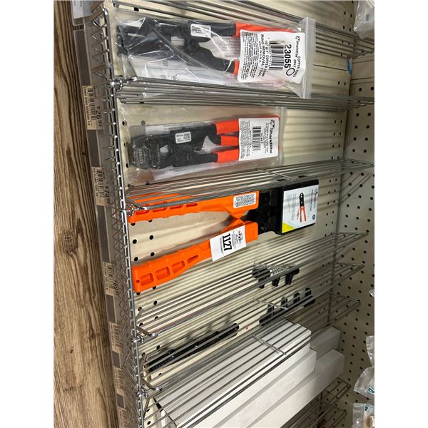 Crimpers 3, Copper/Asst. Plumbing Accessories - Bottom Shelf