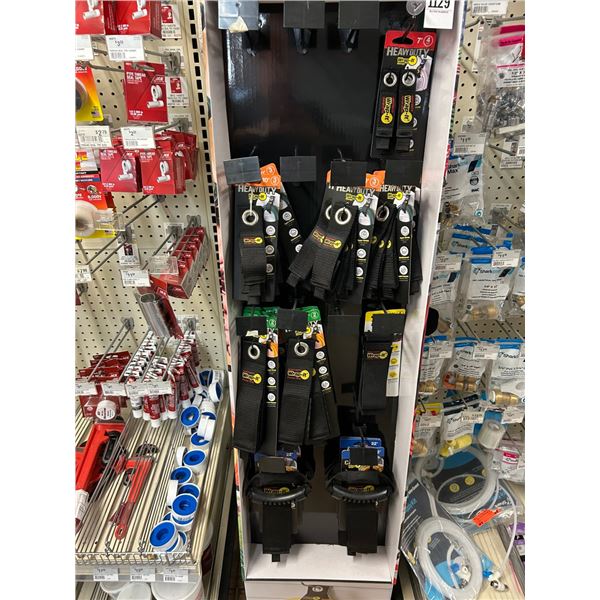 Heavy Duty Rack Velcro Straps w/Display