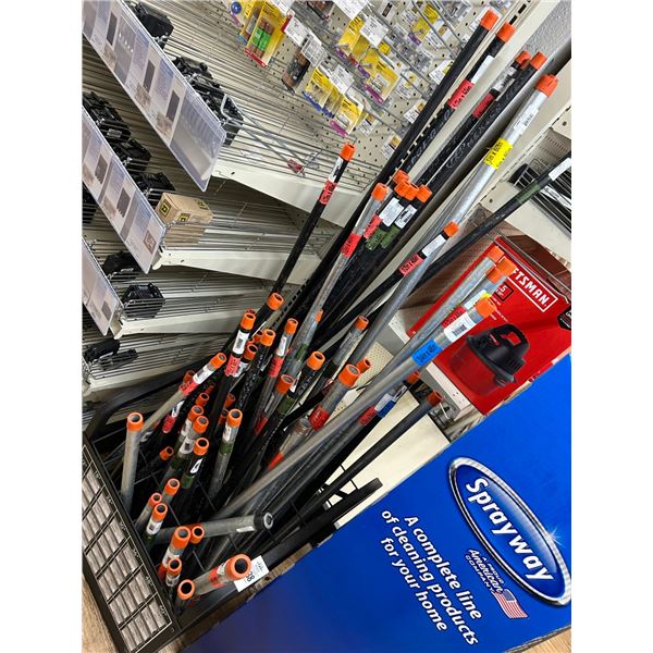 Gas Line Pipe w/Rack