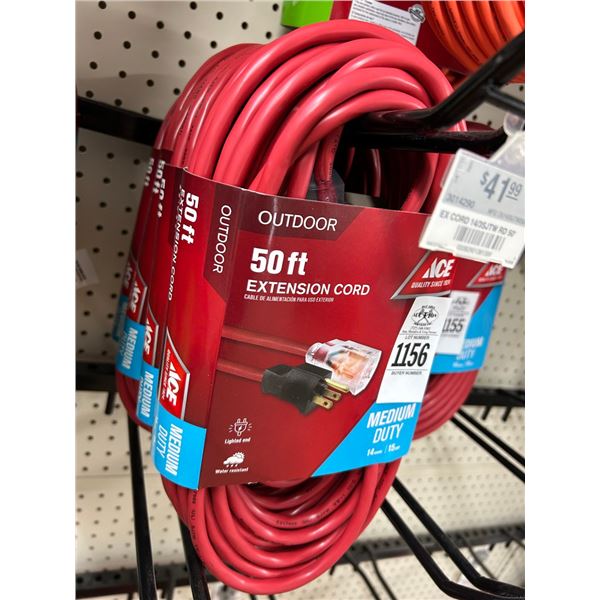 4-50'  Outdoor Ext. Cord - 4 X $