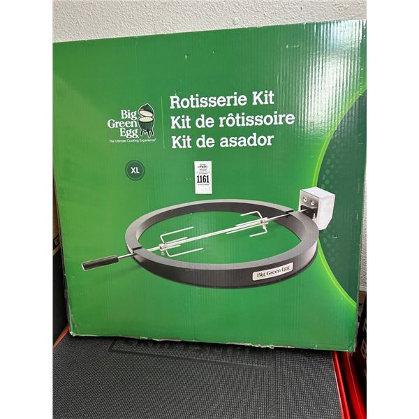 Big Green Egg Rottisserie Roasting Kit