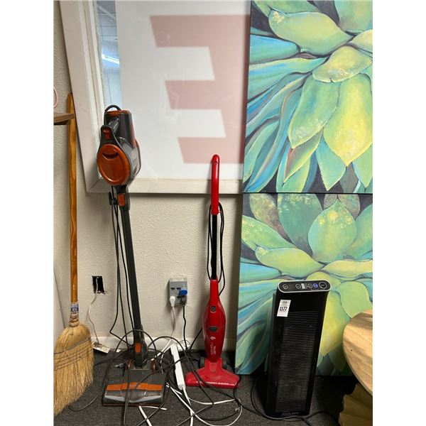 Ionic Air Purifier, Vacs, Broom, Wall Art