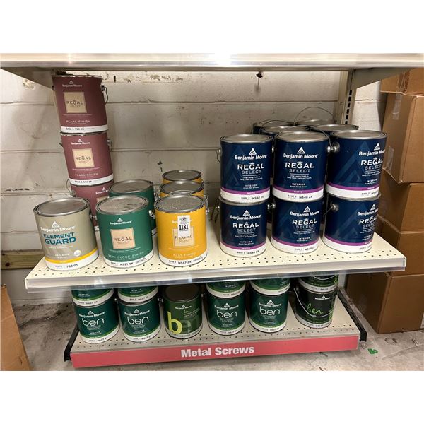 41-Benjamin Paint Quarts - 41 X $
