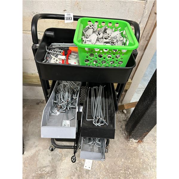 Peg Hooks w/Cart