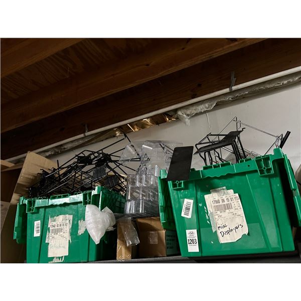 Totes 2, Merchandising Accessories - Top 2 Shelves