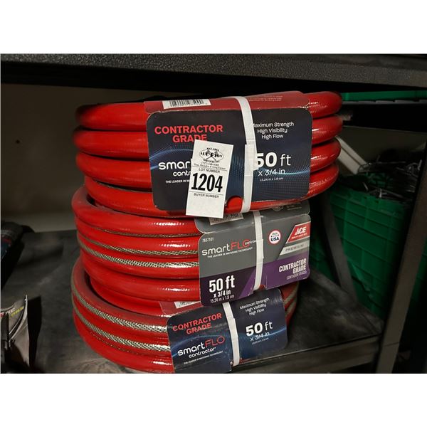 3-50' Contractor Garden Hose - 3 X $
