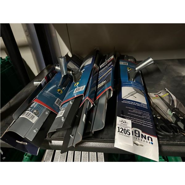 6-Aqua Dozer Floor Squeegees - 6 X $