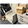 Image 5 : Desks, File Cabinets, Wingback Chair, Furniture in Office w/File Cabinets -