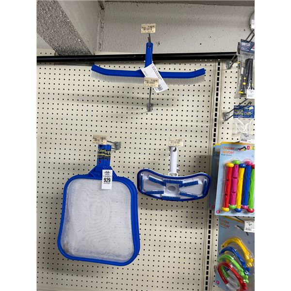 5-Leaf Skimmer, Pool Brushes - 5 X $