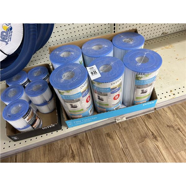 11-Intex Filter Cartridge Pool Pump Filters - 11 X $