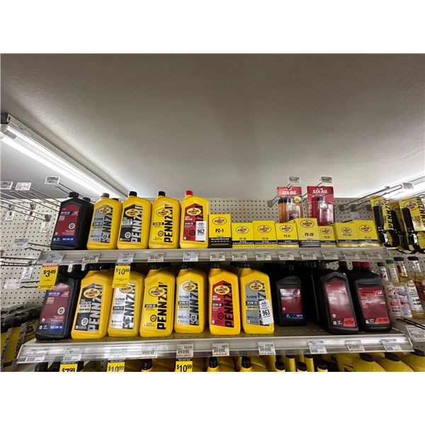 Penzoil Asst  Motor Oil 8, Oil Filters