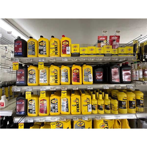 70-Penzoil/Ace Asst. Synthetic Motor Oil - 70 X $