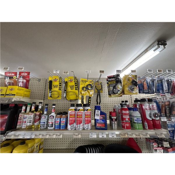 Asst. Gun Out/CRC Injector Fluids, Cleaners, Strap Wrenches, Coolant Testers, Oil Filter