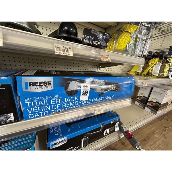 Reese Bolt On Swivel Trailer Jack