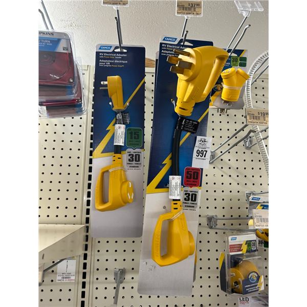 3-Kemco RV Electrical Adapter - 3 X $