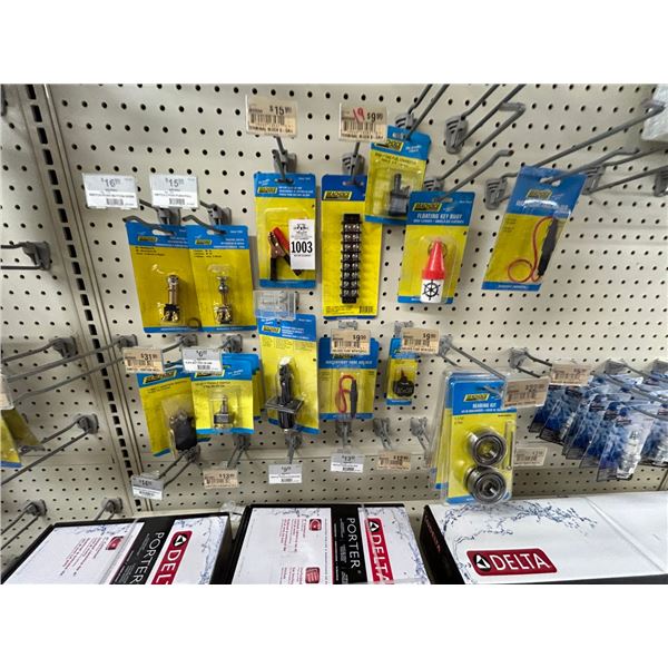 Sea Choice Asst. Battery Clips, Accessory Plugs, Floating Key Bayou