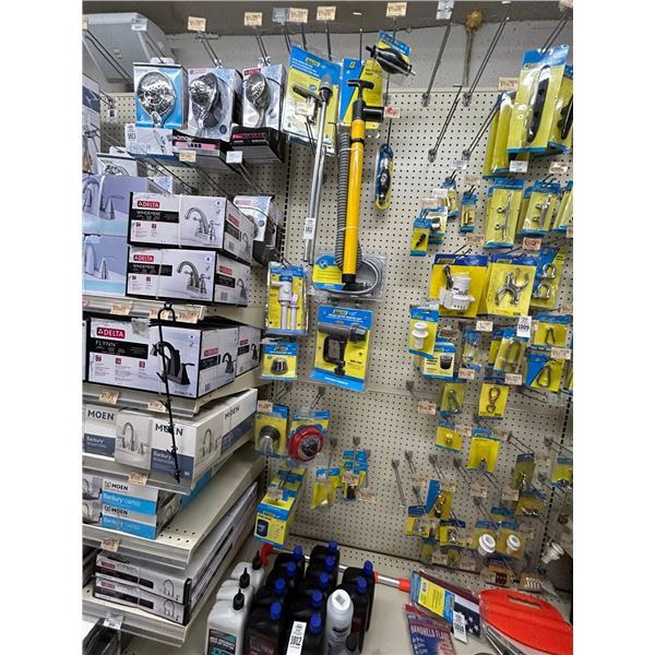 Asst. Sea Choice Bilge Pump, Round Pole Light, Primer Bulbs, Bi Color Bow Light, Battery