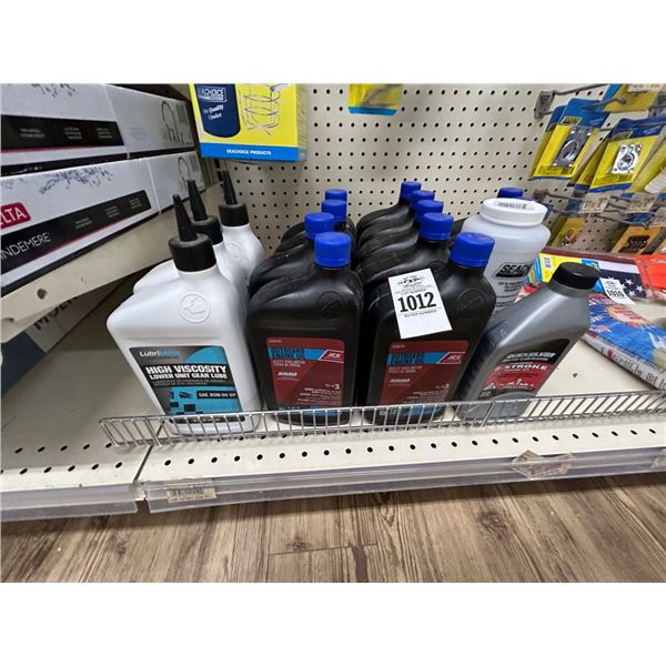 16-Lot of Outboard Engine Oil - 16 X $