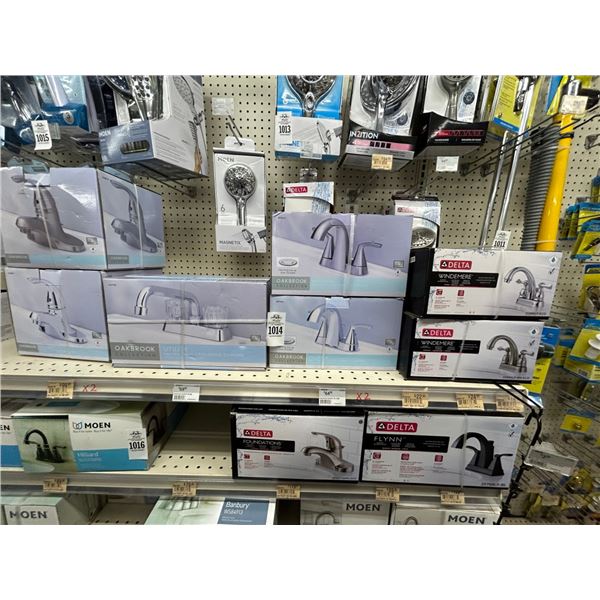 8-Oak Brook/Pacifica Bathroom Faucet, Delta Windmere Faucet - 8 X $