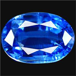 2.26ct Oval Cut Natural Royal Blue Kyanite Unheated (GEM-14399)